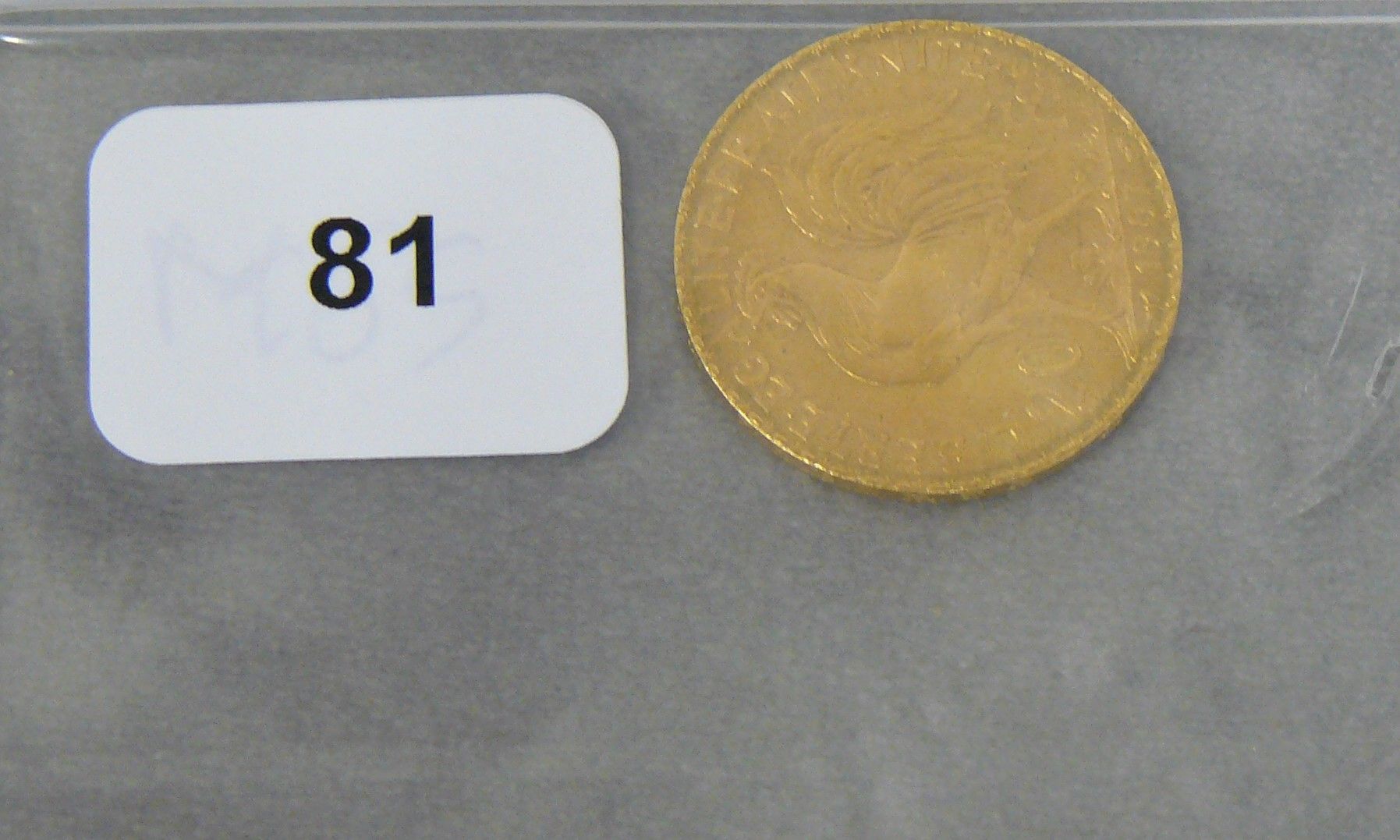OR une pièce de 20 francs or - Marianne - 1907 - Frais Réduits sur les monnaies &hellip;