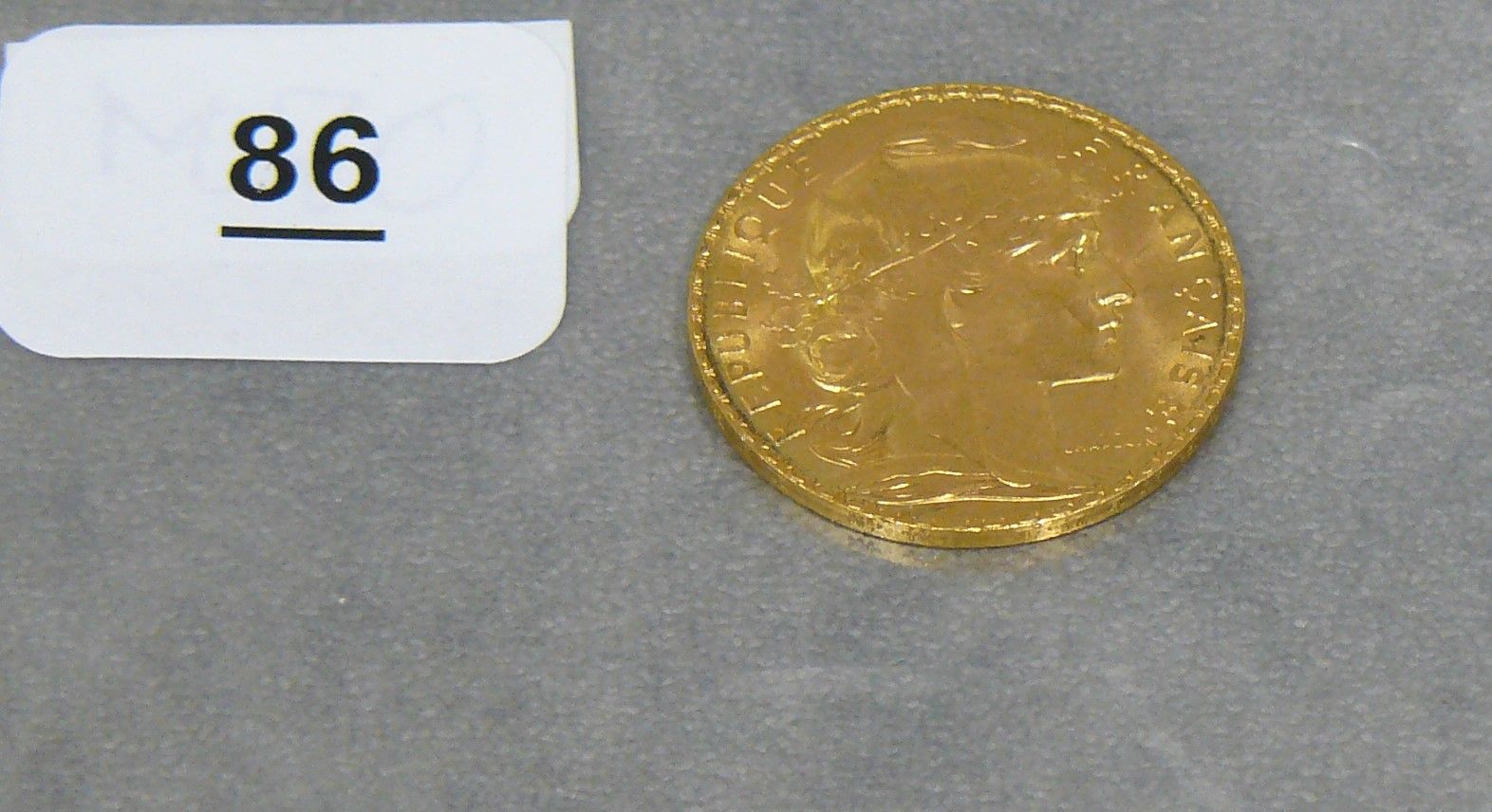 OR une pièce de 20 francs or - Marianne - 1910 - Frais Réduits sur les monnaies &hellip;