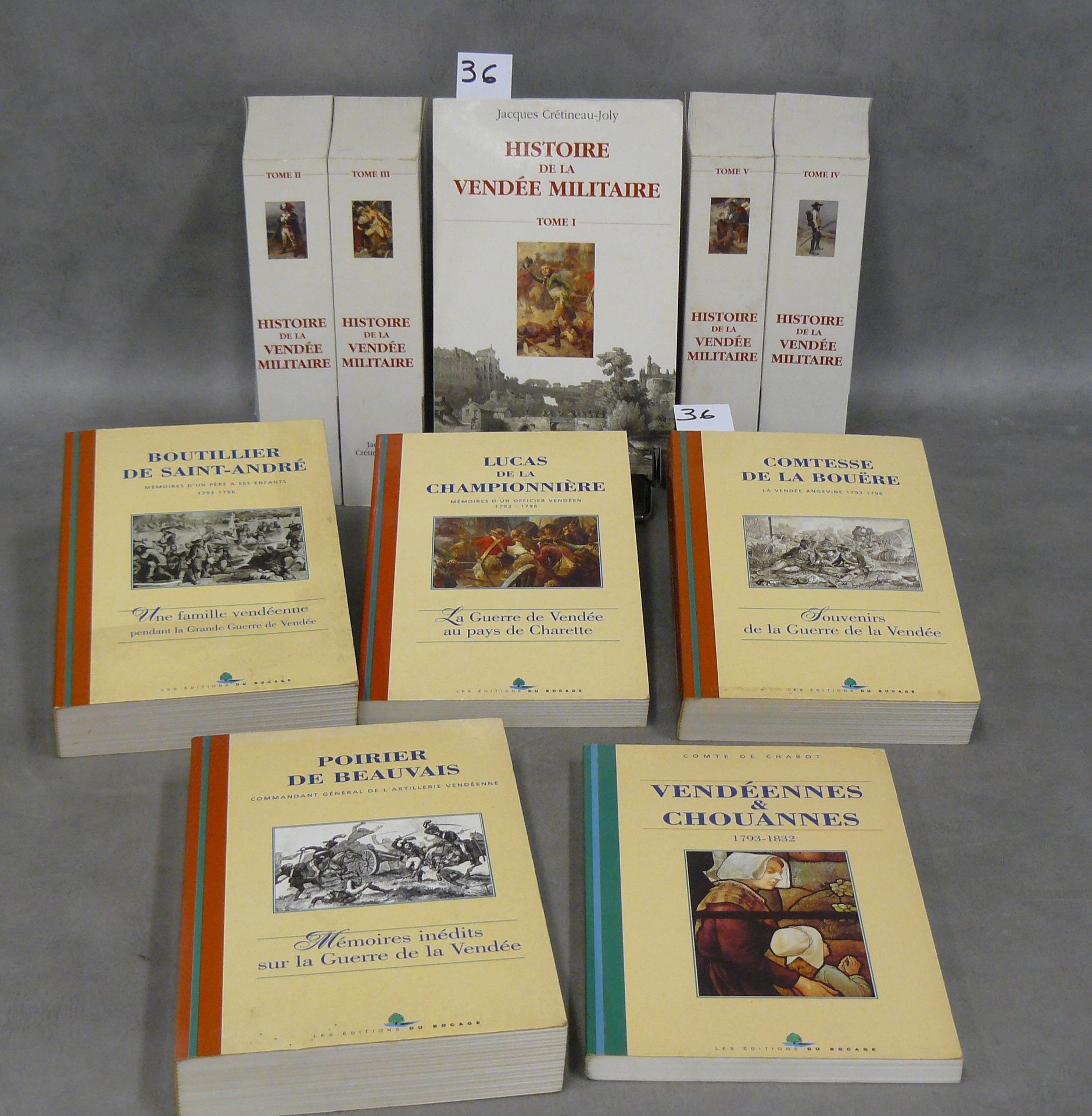 Chouans set of 10 books on the history of the Vendée including: the military Ven&hellip;