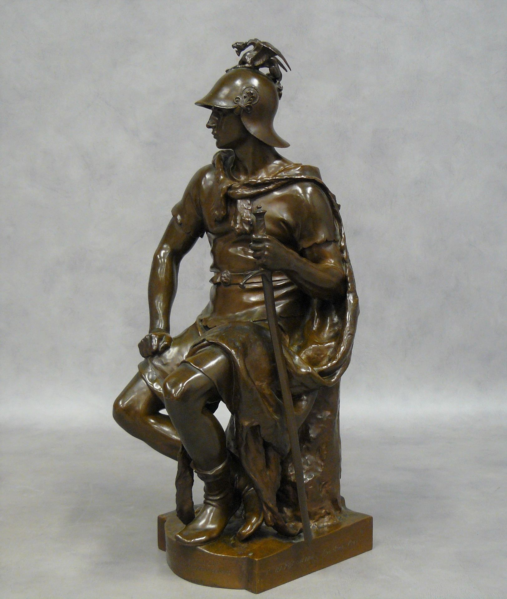 Paul DUBOIS 
Paul DUBOIS (1829-1905) : Le courage militaire, bronze de patine mé&hellip;
