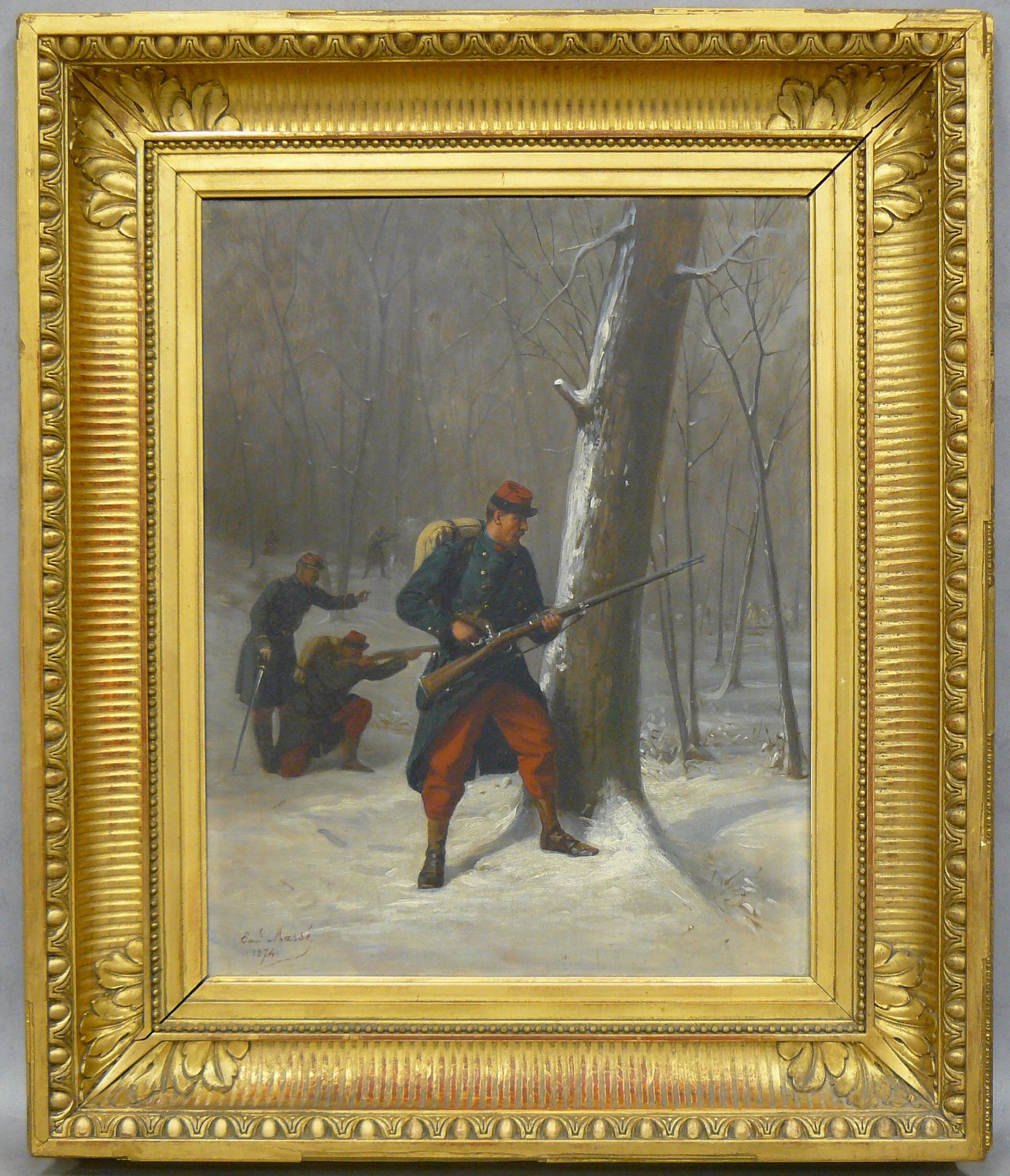 Emmanuel Auguste Massé Emmanuel Auguste Massé (1818-1881): Infanteristen in den &hellip;