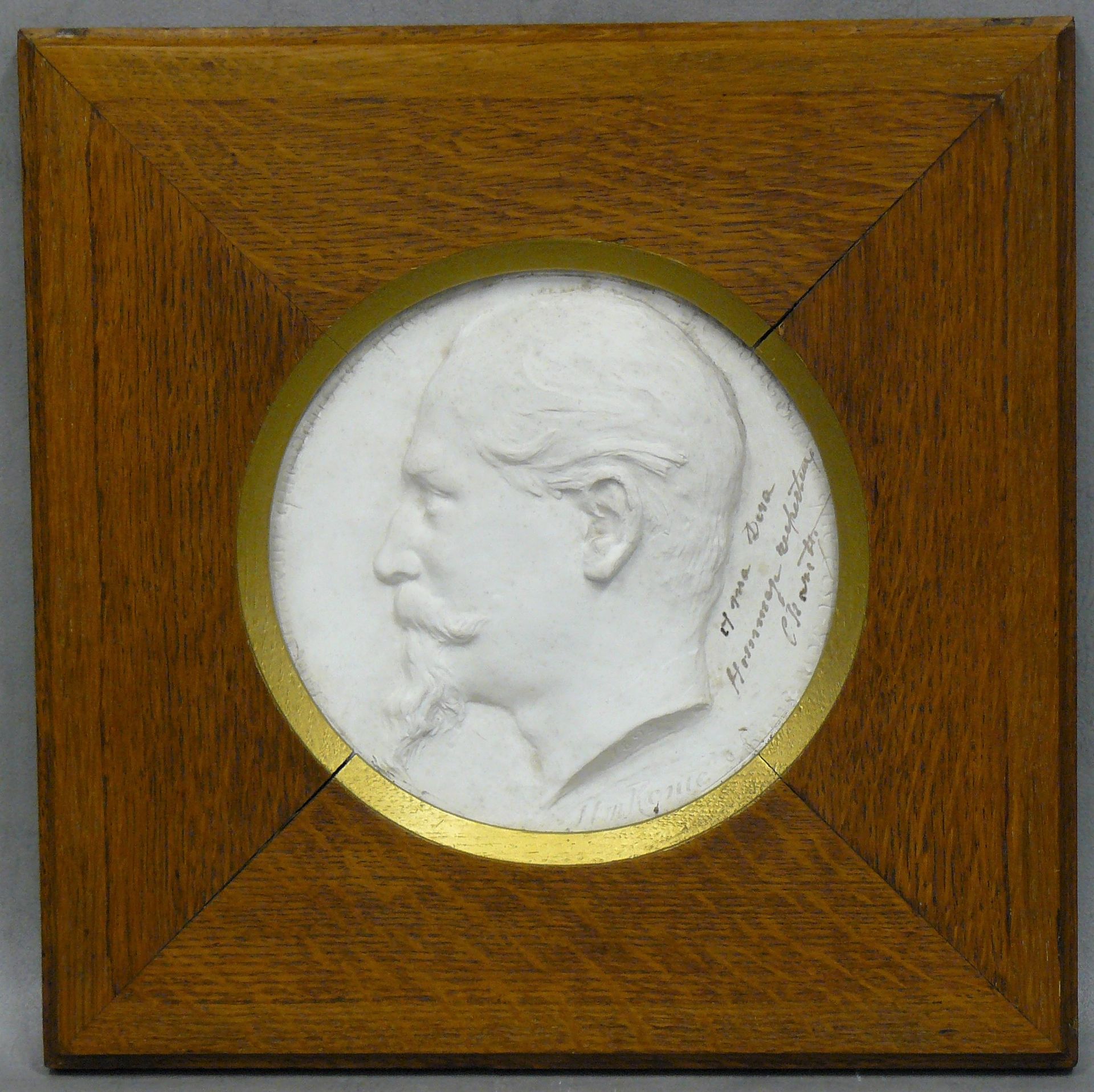 Jean Émile Renié Jean Émile Renié (1835- 1910) : 拿破仑三世的轮廓，石膏像章，已签名，日期为1894年，圆周上有&hellip;