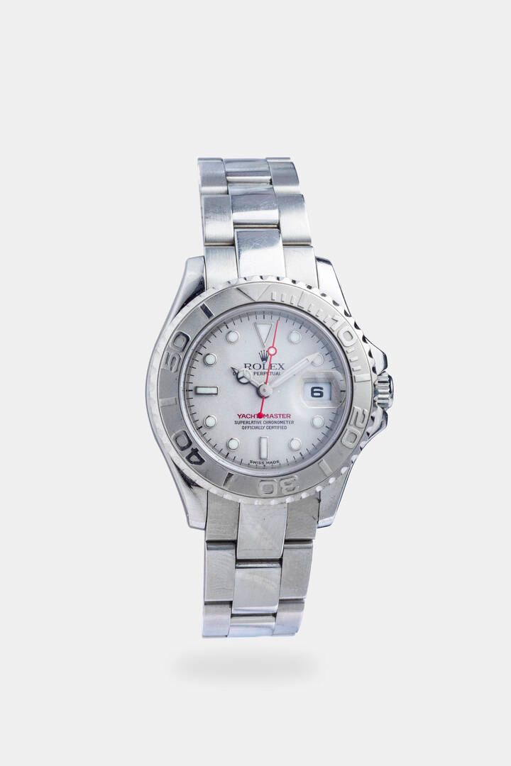 ROLEX ROLEX
Mod. “Yacht Master Lady”, ref.169622, anno 2000
Diam. 29 mm
Cassa in&hellip;