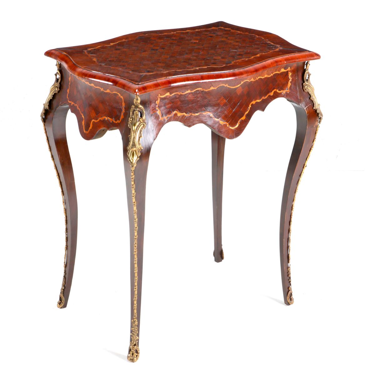A LOUIS XV SMALL CENTRE TABLE A LOUIS XV SMALL CENTRE TABLE Brazilian rosewood, &hellip;