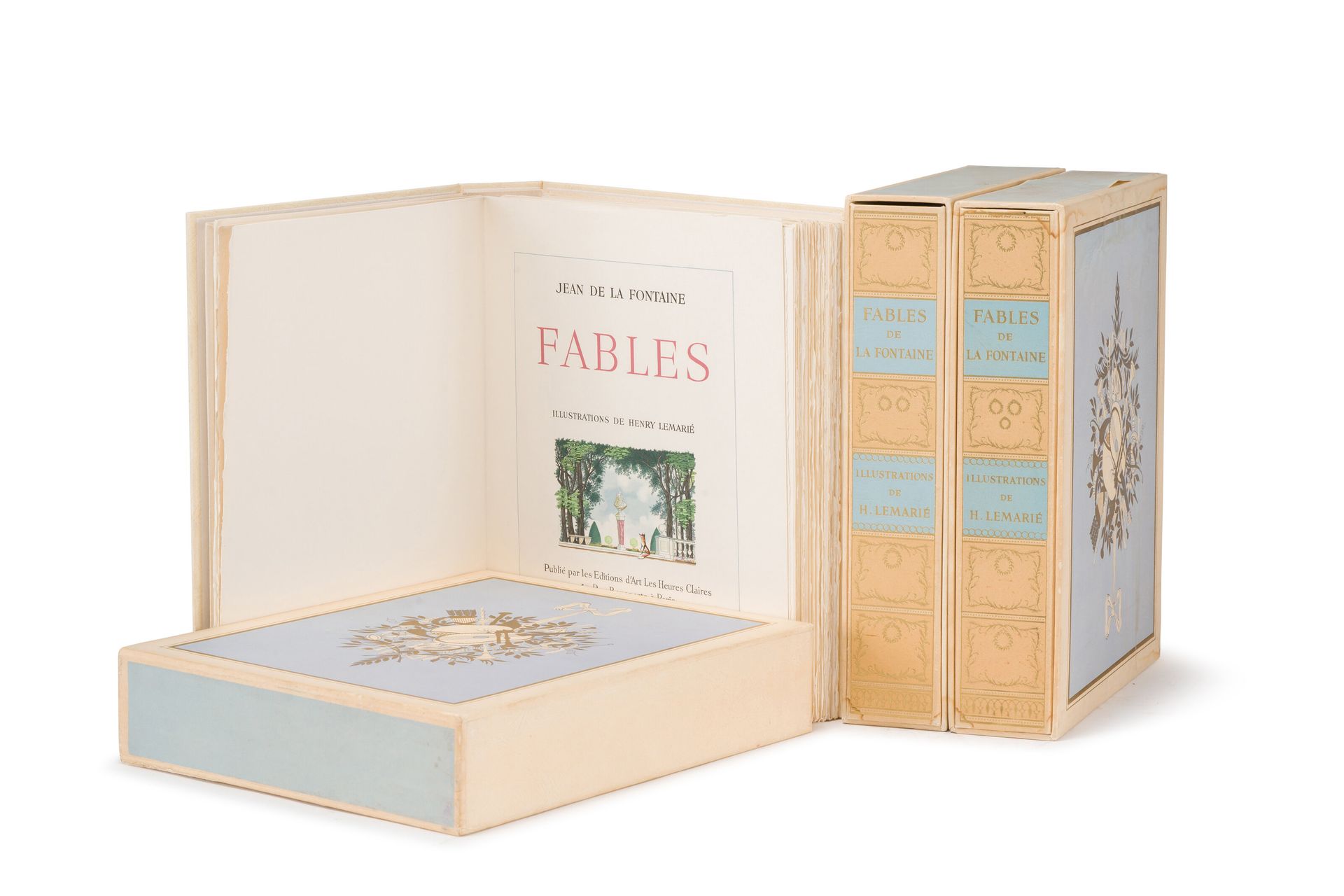 Jean de LA FONTAINE. Fables. Paris, Éditions d'Art Les Heures Claires, 1962-1966&hellip;