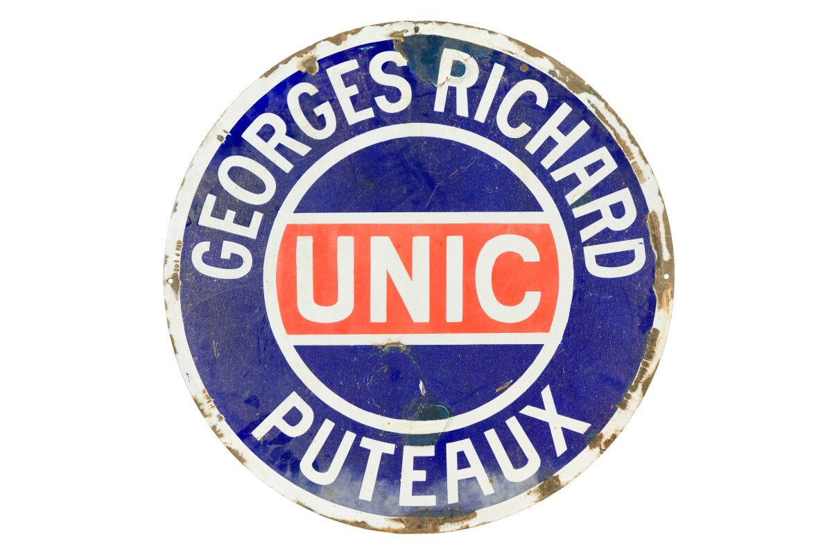 Null UNIC Georges Richard, Puteaux.

Émaillerie Edmond Jean, Paris, vers 1935.

&hellip;