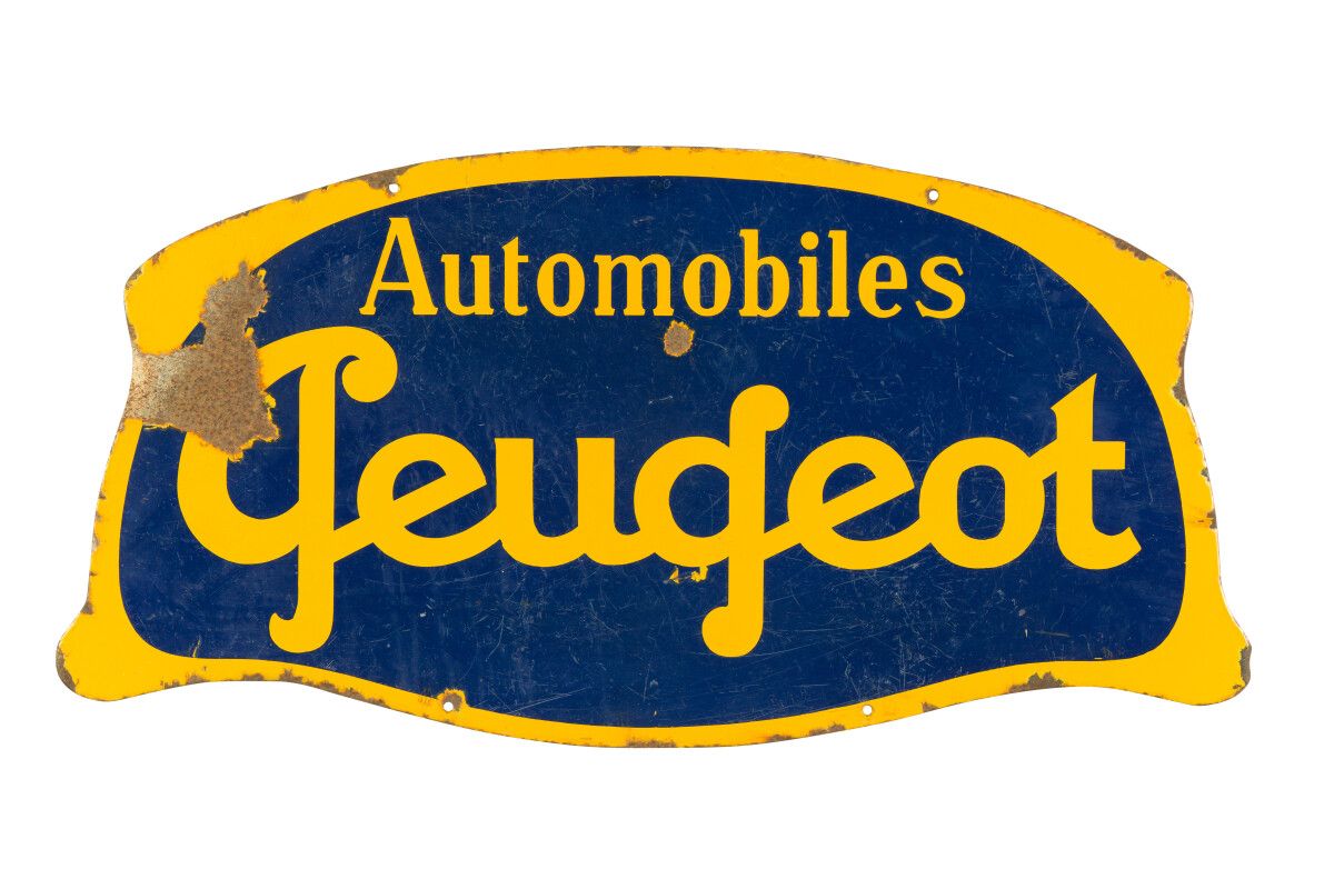 Null PEUGEOT Automobiles

Sans mention d'émaillerie, vers 1930.

Plaque émaillée&hellip;