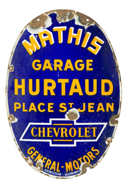 Null MATHIS - CHEVROLET, Garage HURTAUD place St. Jean.

Émaillerie Edmond Jean,&hellip;