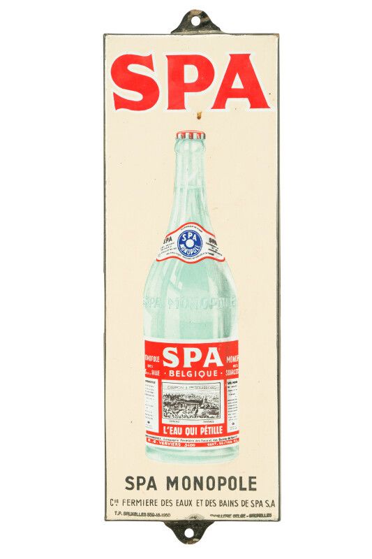 Null SPA Monopole, L'eau qui pétille.

Émaillerie Belge, Bruxelles, Belgique, da&hellip;