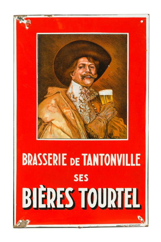Null TOURTEL BIERES, Brasserie de Tantonville.

Émaillerie Alsacienne Strasbourg&hellip;