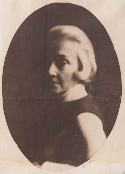 Mimmo ROTELLA (1918-2006) Portrait de Jacqueline Delubac, 1966
Technique mixte s&hellip;