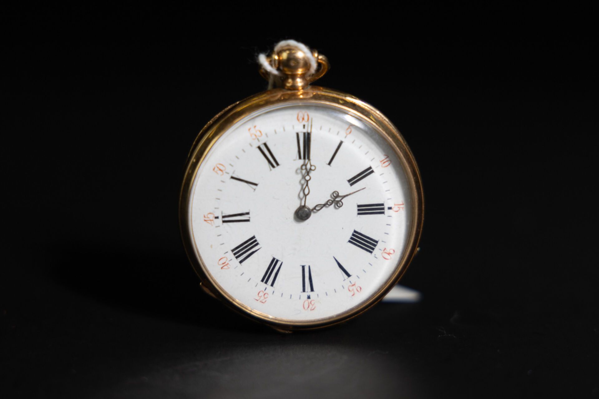 Null Pocket watch in 18k rose gold (750 thousandths, horse hallmark). Back to be&hellip;