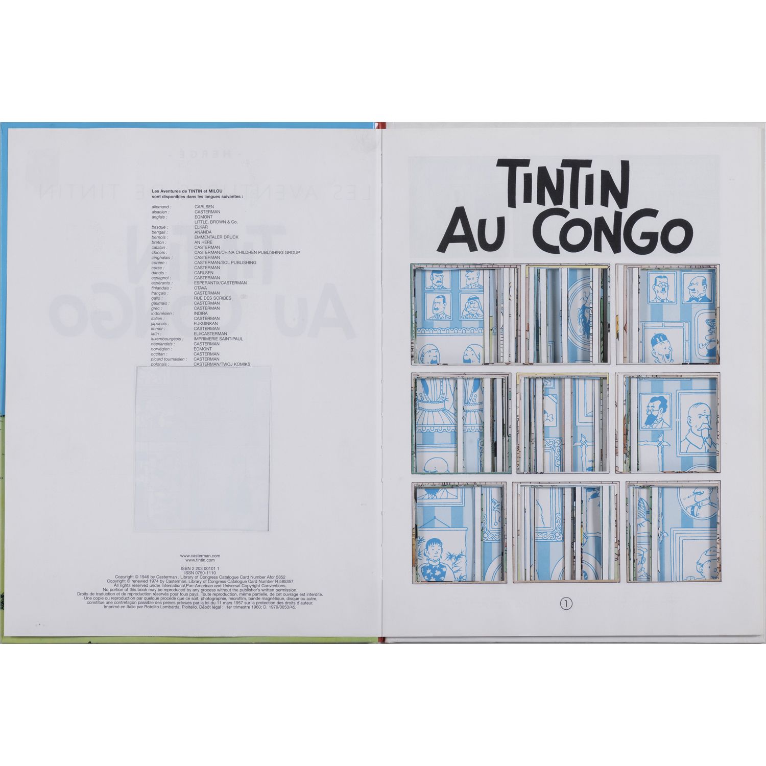 Null Michael Van Den Abeele (nato nel 1974)

Tintin in Congo, 2004

Fumetto rita&hellip;