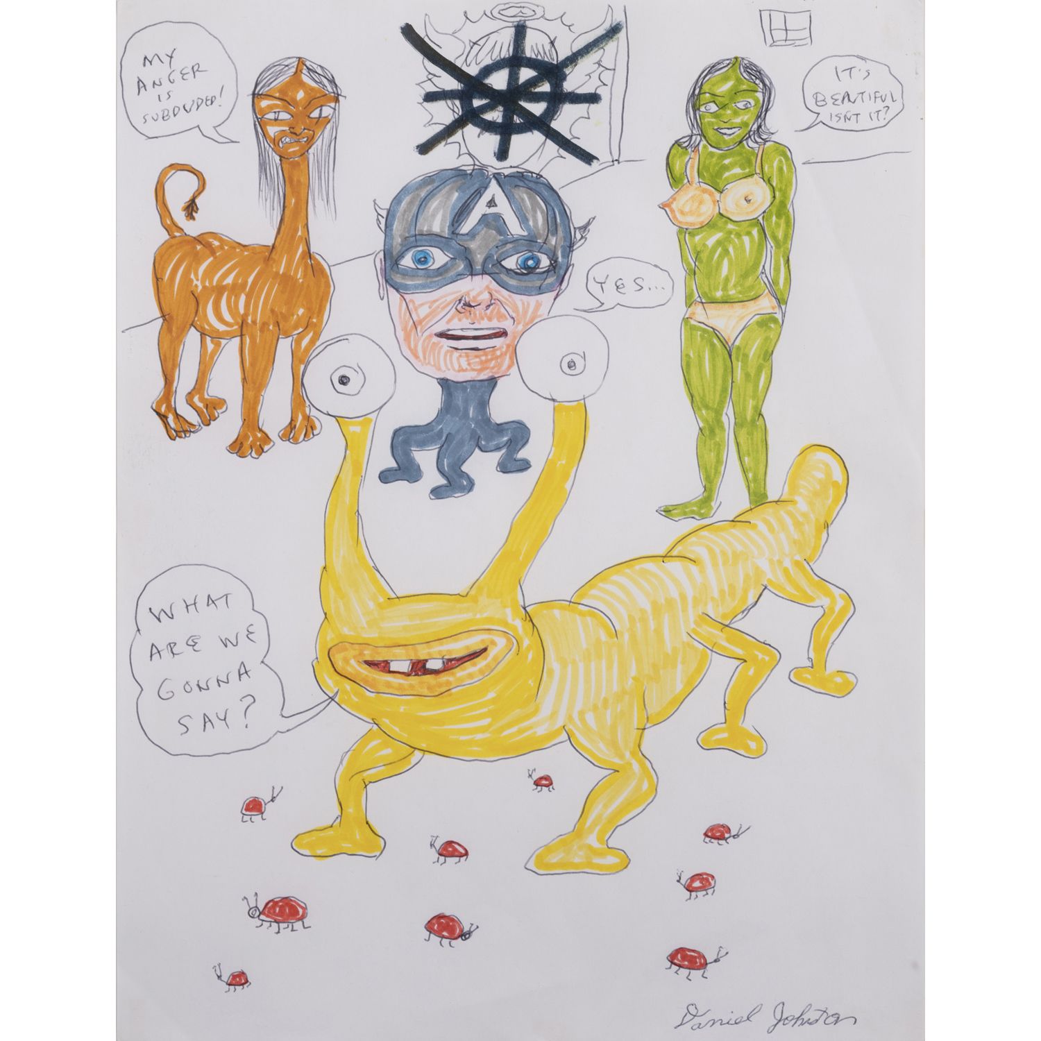 Null Daniel Johnston (1961-2019)

What are we gonna say, circa 2000

Stylo bille&hellip;