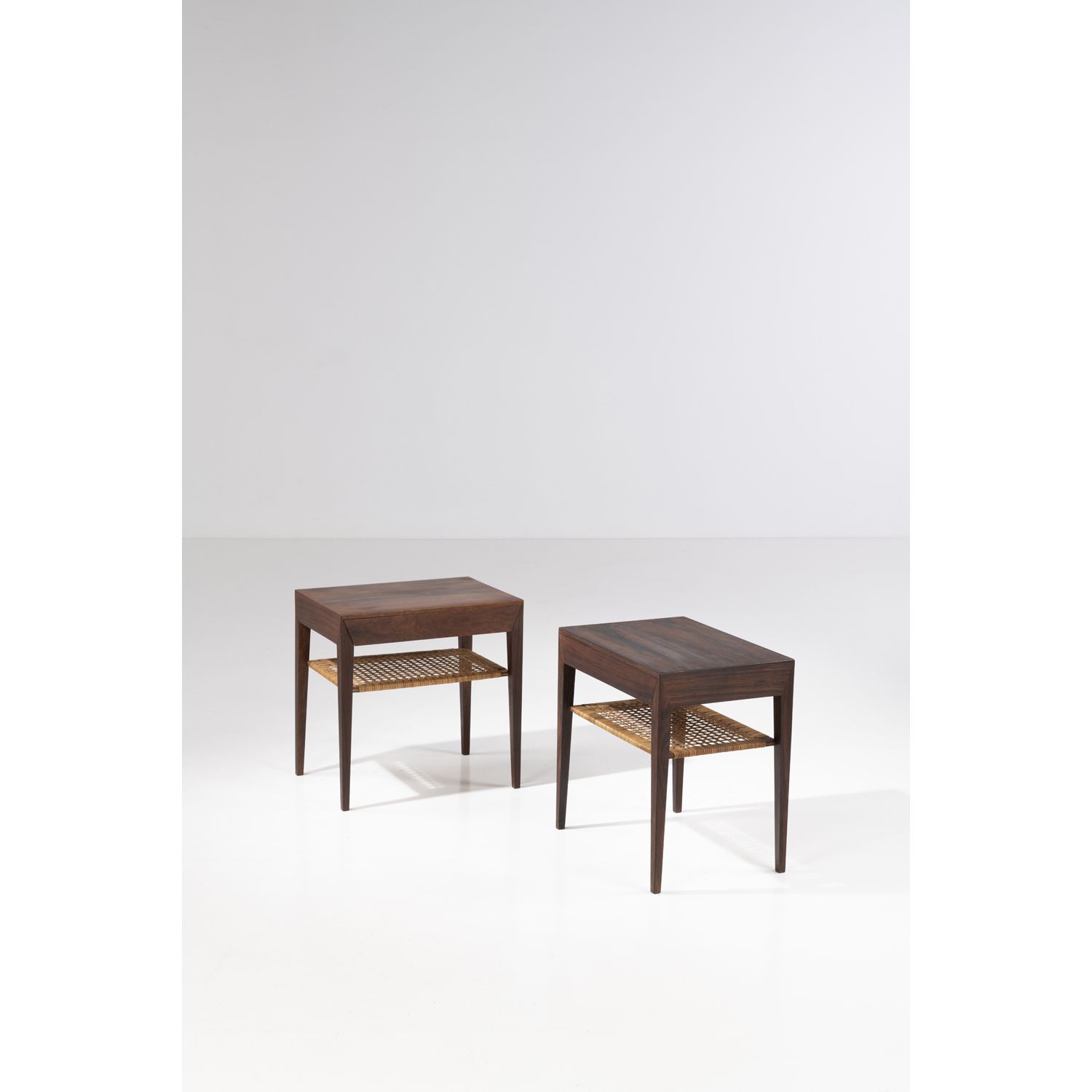 Null Severin Hansen (1887-1964)

Pair of side tables

Rosewood and caning

Edite&hellip;