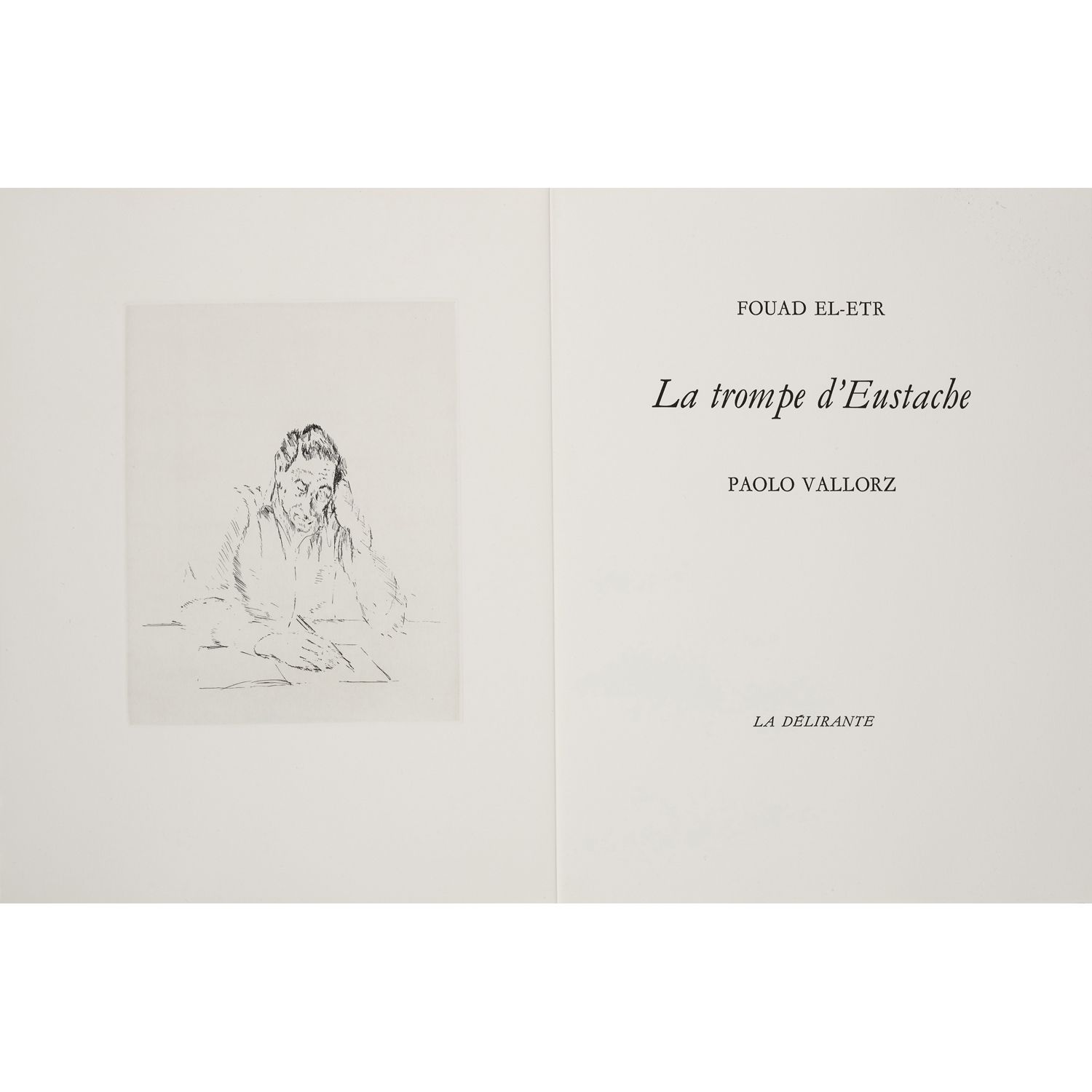 Fouad El-Etr (né en 1942) La trompe d'Eustache Paris : La Délirante, 1982 福阿德-艾特&hellip;