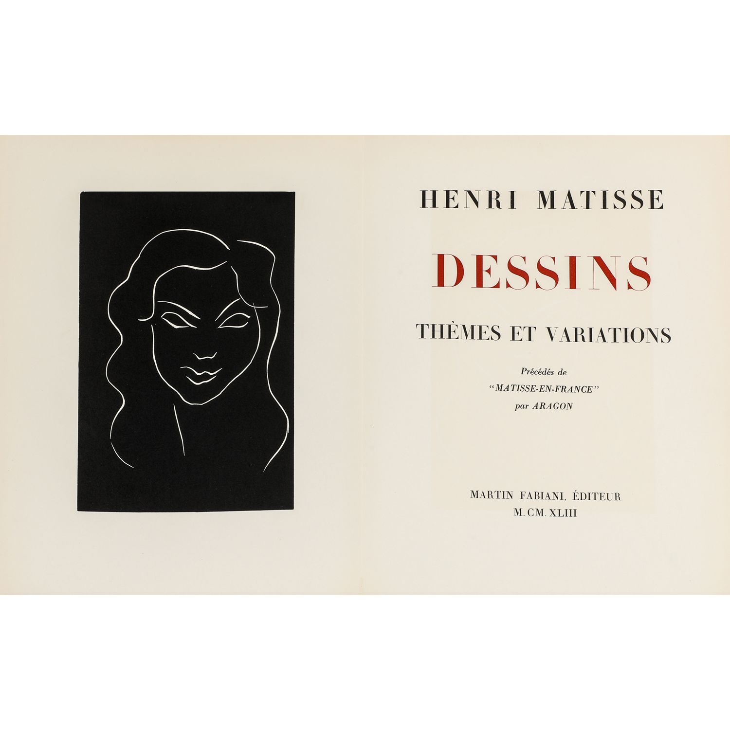 Henri Matisse (1869-1954) Dessins, thèmes et variations Henri Matisse (1869-1954&hellip;