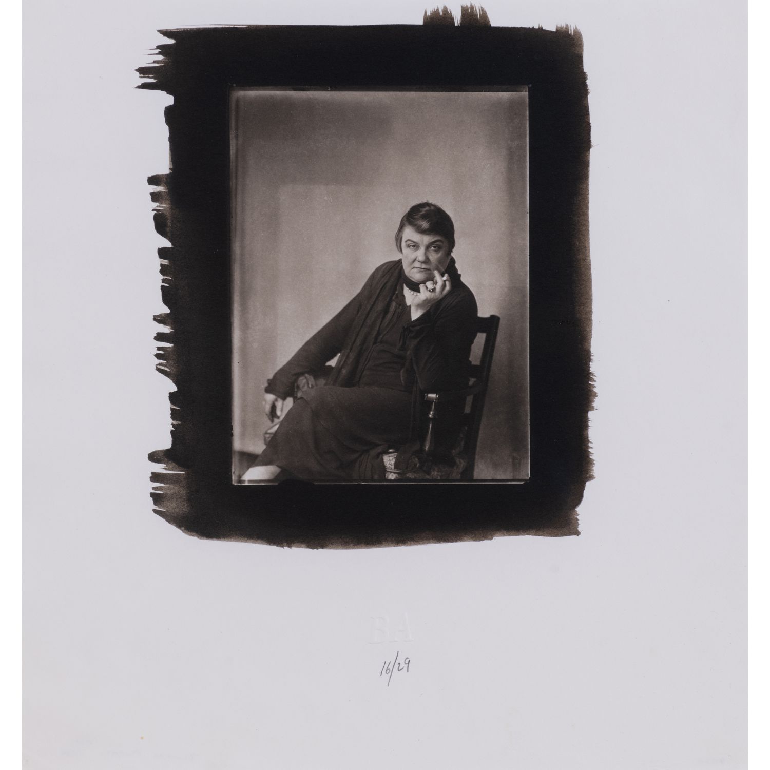 Berenice Abbott (1898-1991) Portraits in Palladium, (Princesse Violette Murat) P&hellip;