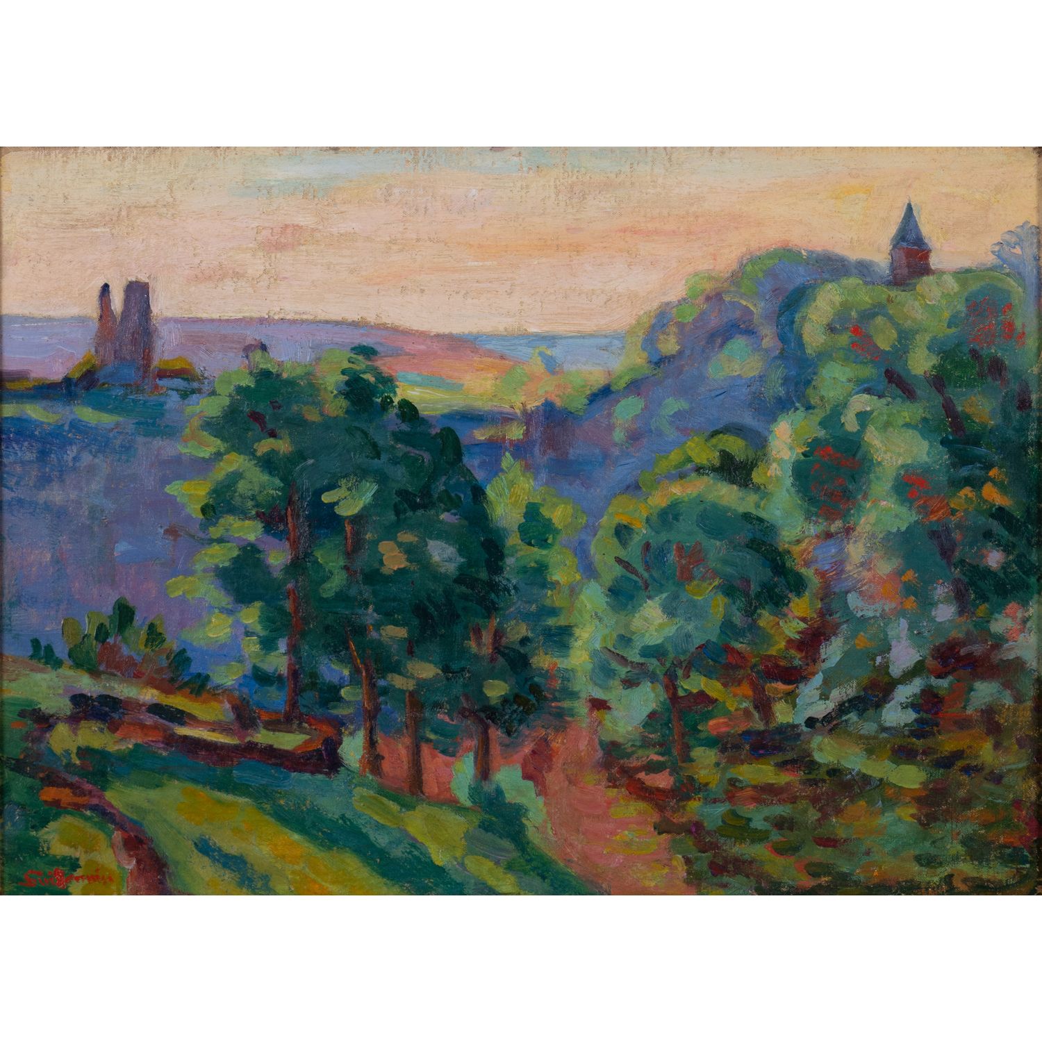 Null Armand Guillaumin (1841-1927)
Les Brejots, 1917
Oil on canvas
Signed on the&hellip;