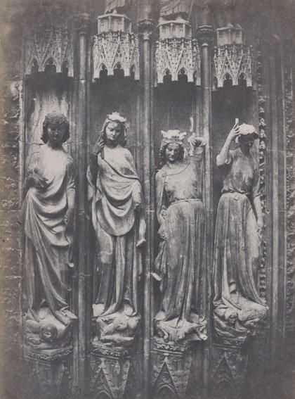 Charles MARVILLE (1816-1879) Figures du grand portail de la Cathédrale de Strasb&hellip;
