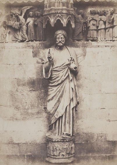Charles MARVILLE (1816-1879) Le Beau Dieu. Sculpture du portail septentrional de&hellip;