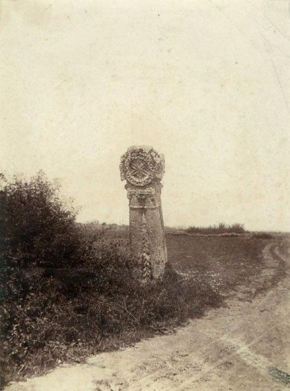 Louis Alphonse de BRÉBISSON (1798-1872) La croix de Grisy, près de Falaise, Bass&hellip;
