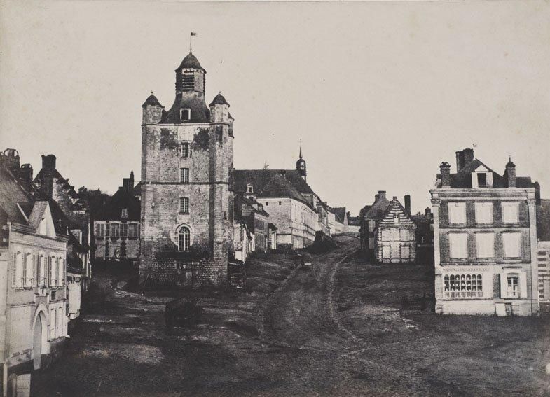 Photographe non-identifié Beffroi de Saint-Riquier, Somme, c.1851-1855 Épreuve d&hellip;