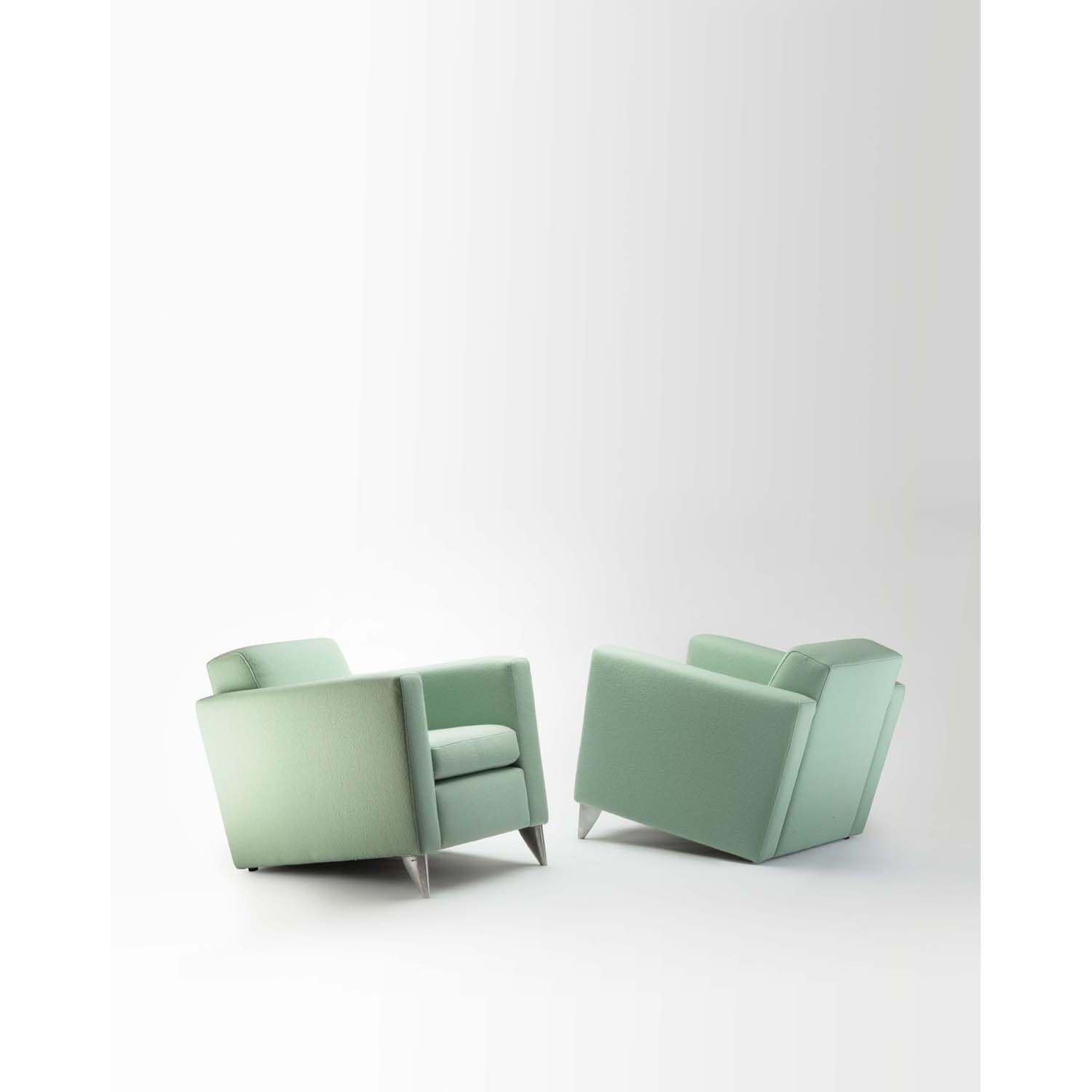 Null Philippe Starck (born 1949)
Pair of armchairs, model 'Len Niggelman'
Fabric&hellip;