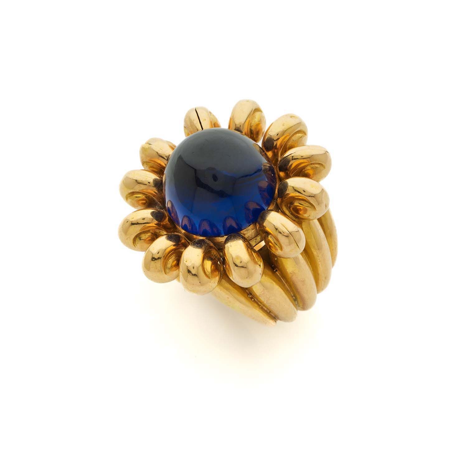 Null CARTIER (attributed to)
Circa 1945-50
Original "Fleur" ring in 18k (750‰) g&hellip;