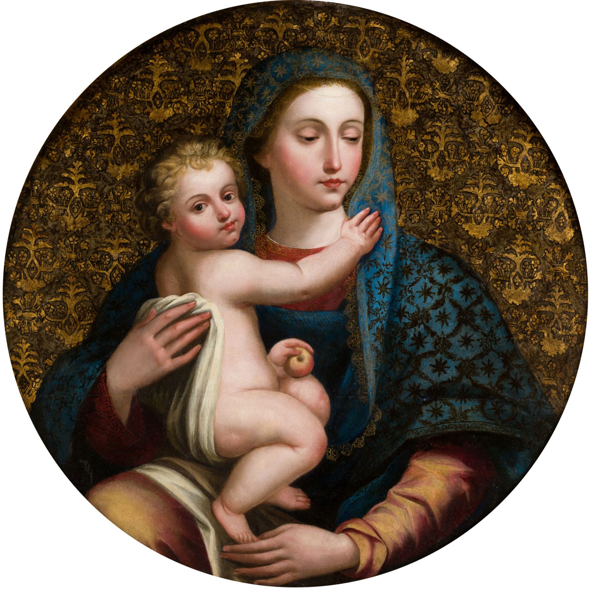ESCUELA NAPOLITANA (2ND HALF XVI C/ .) "Madonna della Purità" La basilique de Sa&hellip;