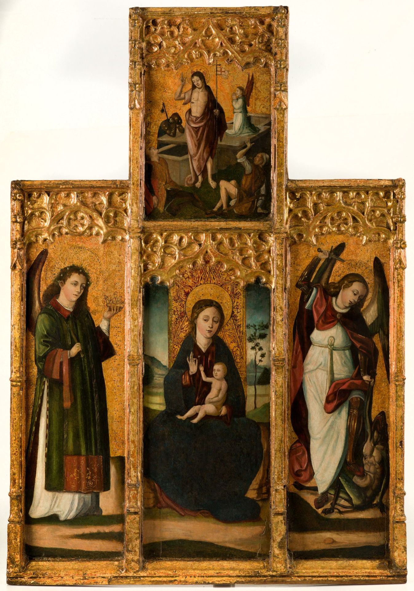 FRANCISCO DE OSONA ((Valencia h.1465-h.1514) / .) "Altarpiece of the Virgin and &hellip;