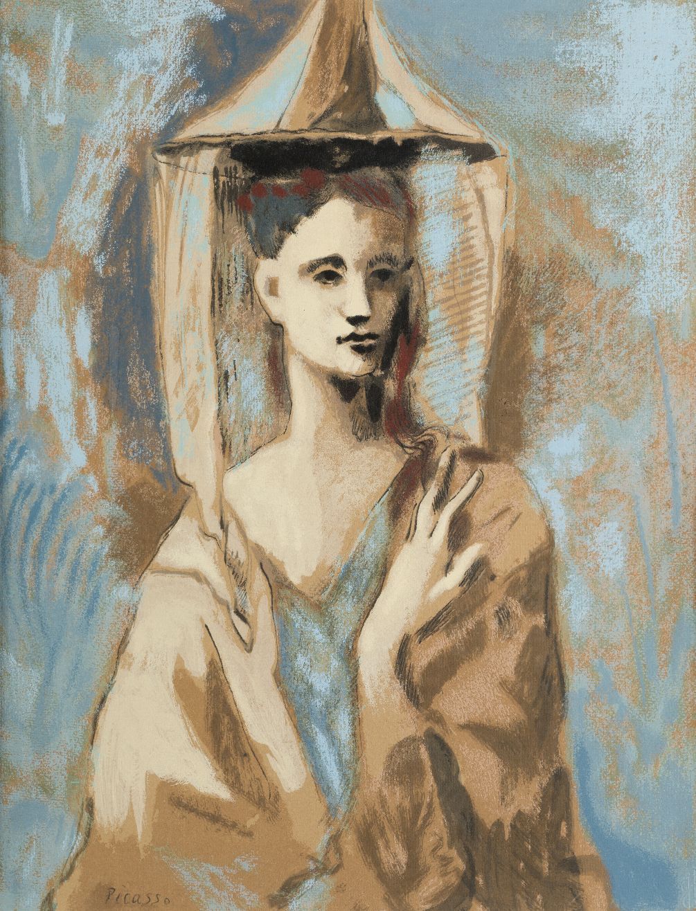 PABLO RUIZ PICASSO (1881 / 1973) "Young woman from Majorca” Firmato in lastra in&hellip;