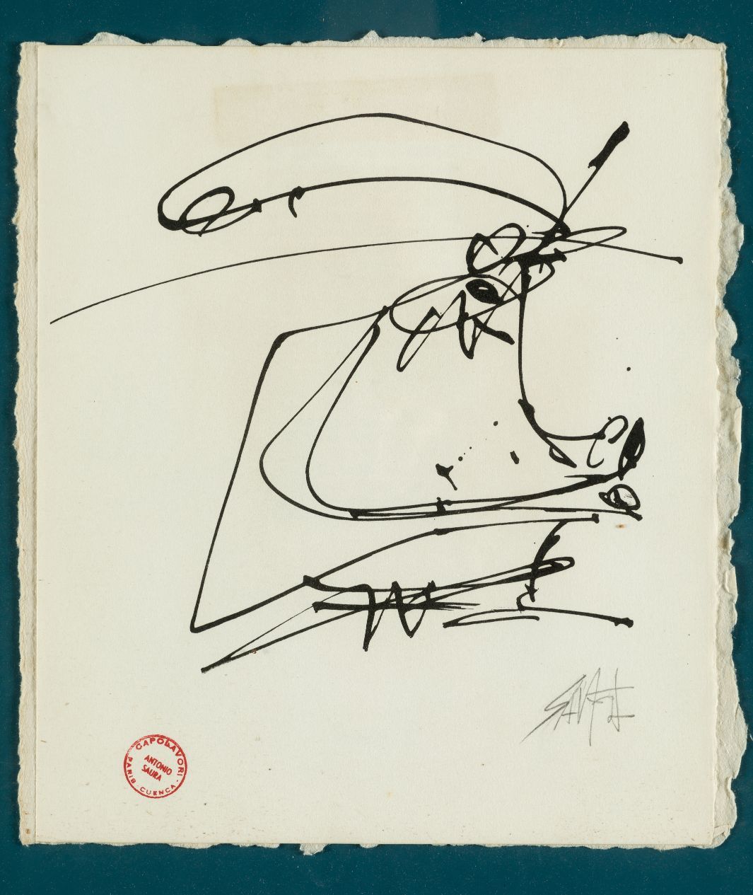 ANTONIO SAURA (1930 / 1998) "Farra"1980 Signed in pencil in the lower right-hand&hellip;