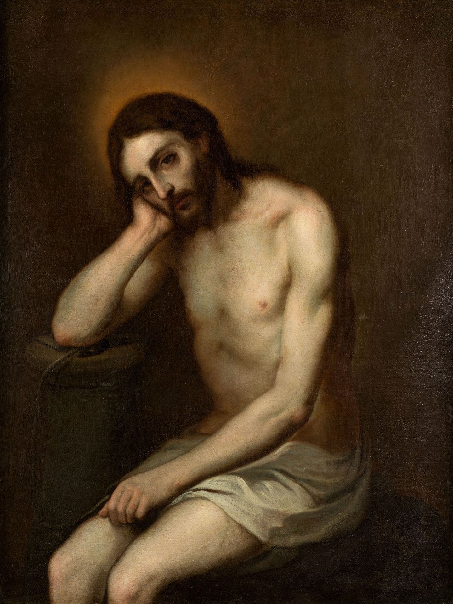 CÍRCULO DE CORNELIS SCHUT III ((C. 17th) / .) "Christ of humility and patience" &hellip;