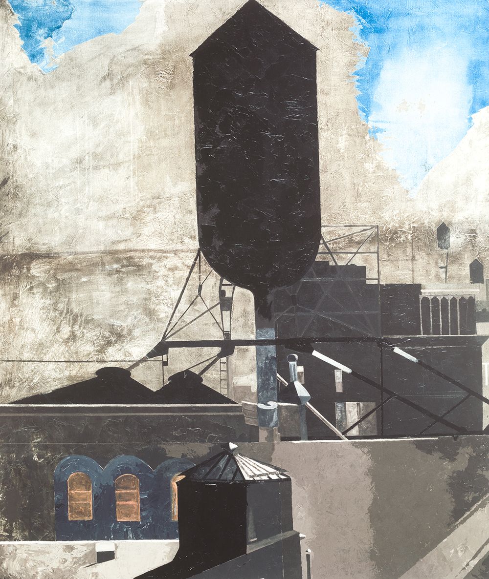 JORGE CASTILLO (1933 / .) "New York" 2013 左下角有编号9/10。 右下角有铅笔签名和日期。 99 x 83 cm。纸上&hellip;