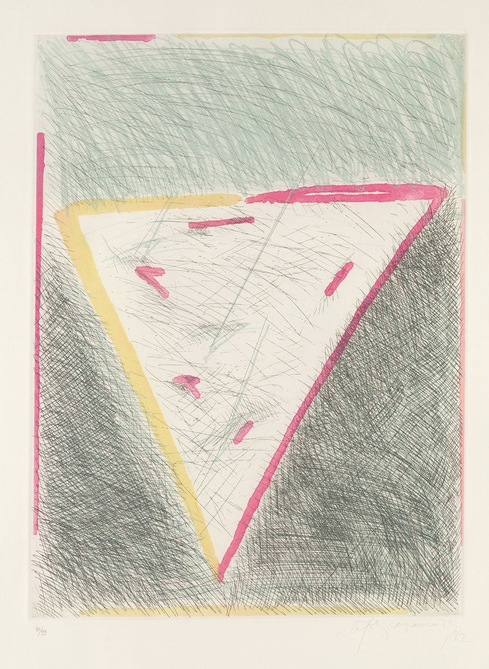 ALBERT RAFOLS CASAMADA (1923 / 2009) "Untitled" 1982 作品来自《关于胡安-卡洛斯-德-波旁的十二次蚀刻反思和&hellip;