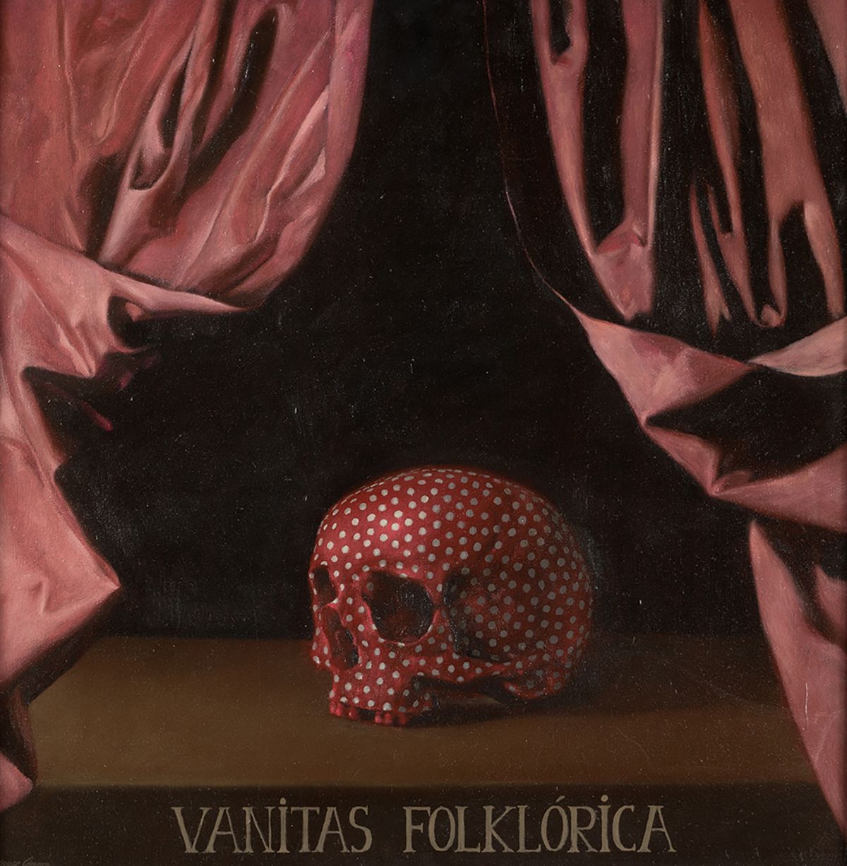JAVIER CÁMARA (1978 / .) "Vanitas folklorica" 2009 在左下角有签名。签名日期和标题位于背面。50 x 50 c&hellip;