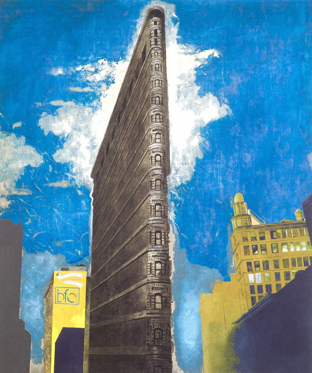 JORGE CASTILLO (1933 / .) "Iron Building New York" 2013 左下角有编号9/10。 右下角有签名和日期。 9&hellip;