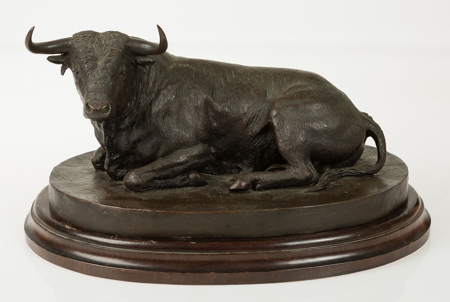 SPANISH SCHOOL (ca.1960 / .) "Lying bull" Signed and numbered "Florido nº 8/50" &hellip;