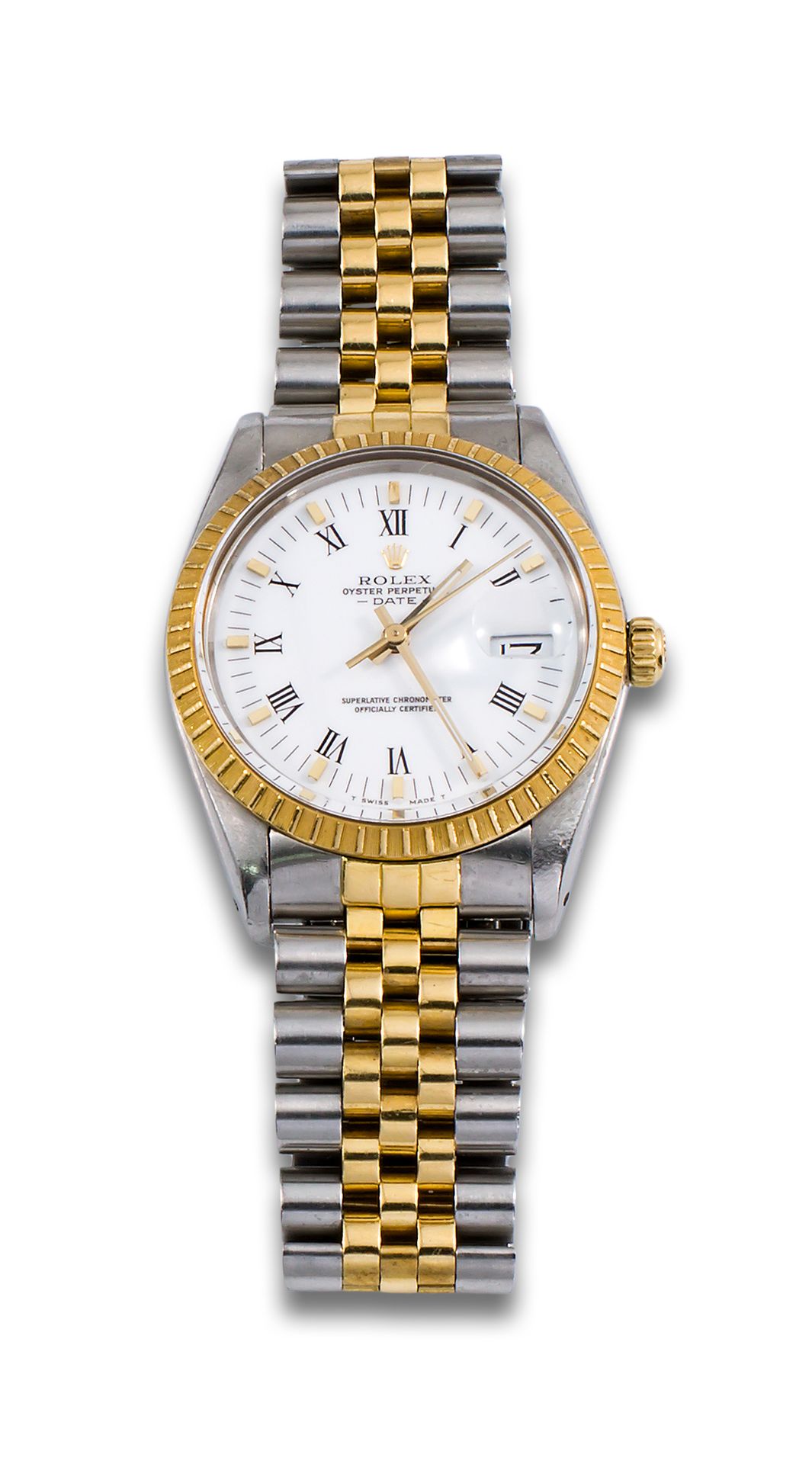 ROLEX WATCH STEEL AND GOLD. ROLEX OYSTER PERPETUAL DATE watch in stainless steel&hellip;