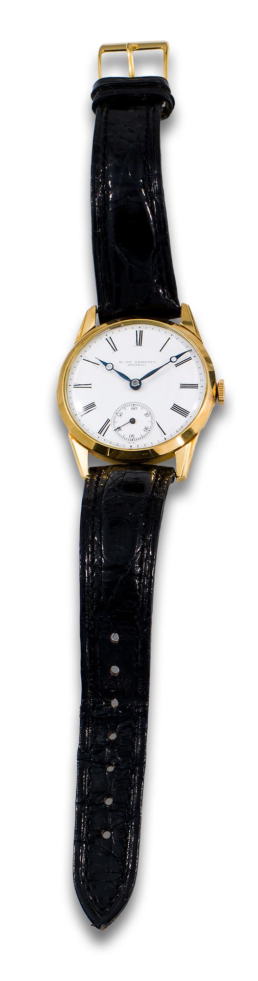 ARREGUI GOLD BRACELET WATCH PATEK PHILIPPE MACHINERY Pocket watch refurbished as&hellip;
