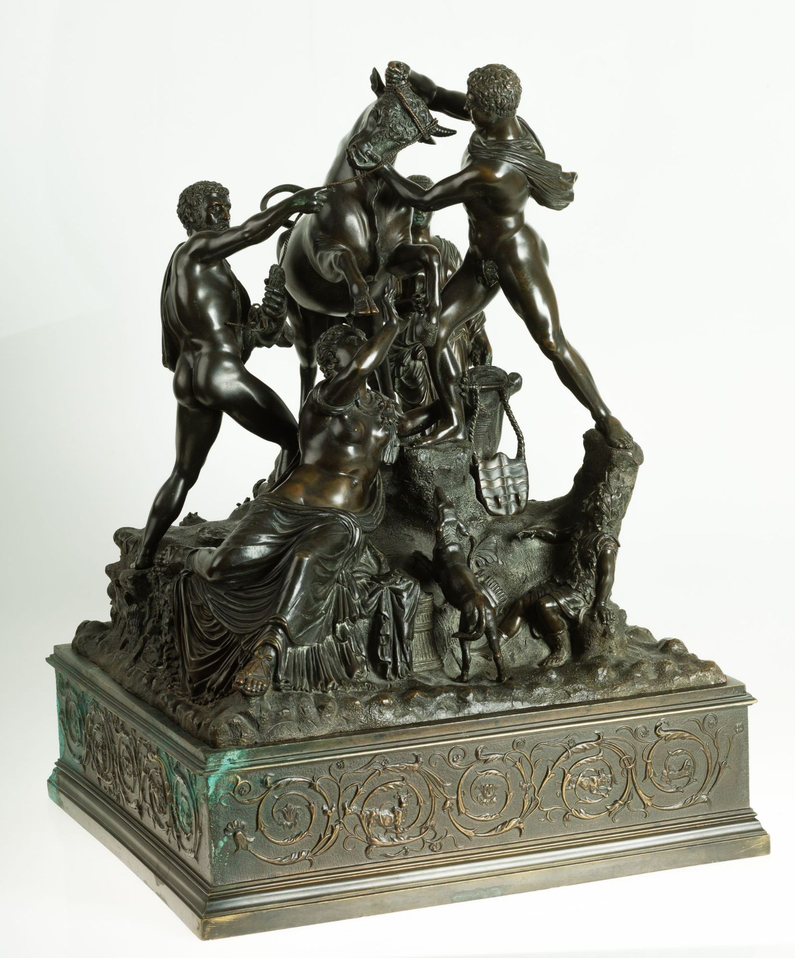 ITALIAN SCHOOL (18th century / 19th century) Bronze patiné Il présente une certa&hellip;