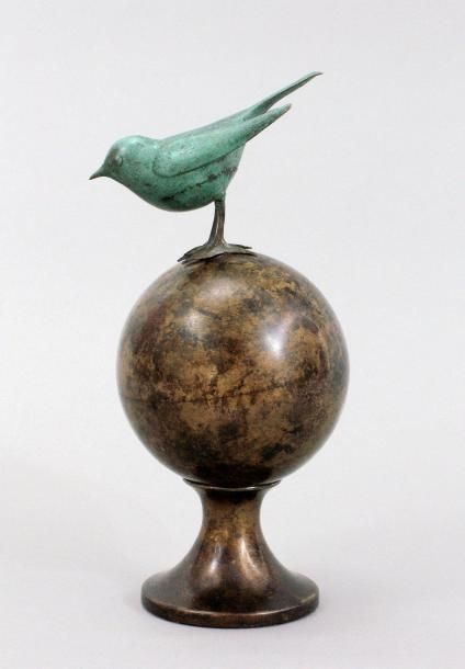FRANÇOIS-XAVIER LALANNE (1927-2008) Oiseau bleu, 1979 Édition Artcurial à 250 ex&hellip;