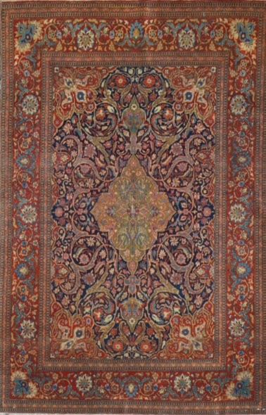 Null Ancien et fin Kachan dabir. (Iran). Atelier du Shah de Mtre Dabir. Vers 194&hellip;