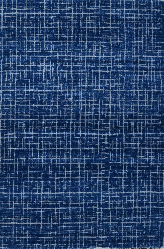 Null 第二十世纪的现代地毯。

技术特点: 羊毛天鹅绒，棉质底板。

午夜蓝方块。

总体状况良好

尺寸：170 x 120 cm