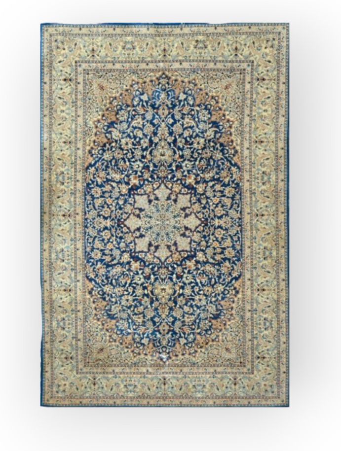 TAPIS - Grand et fin Naïn, Iran Grand et fin Naïn, Iran 
Velours en laine soyeus&hellip;