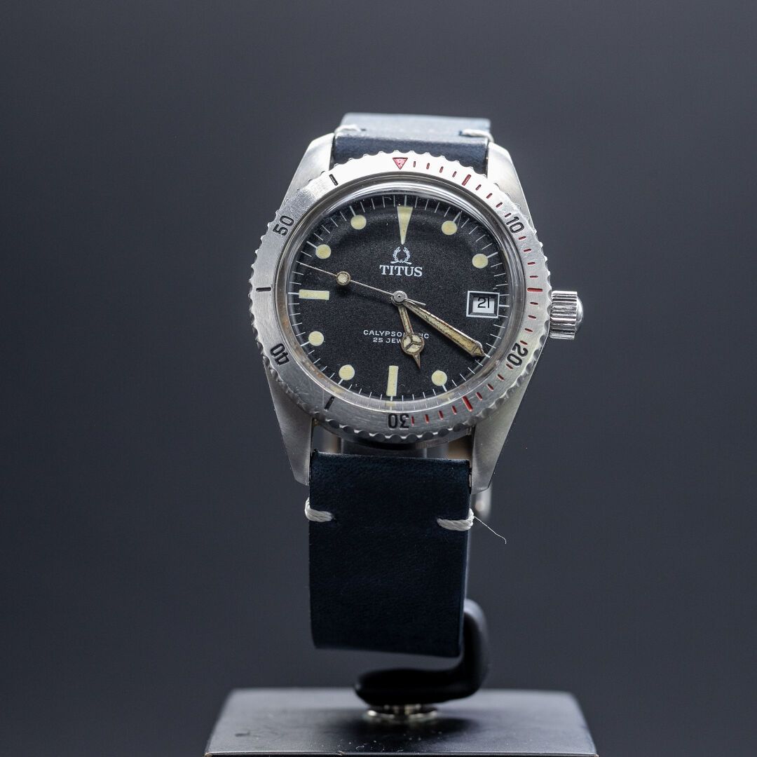 Titus Calypsomatic Titus Calypsomatic stainless steel wristwatch, water-resistan&hellip;