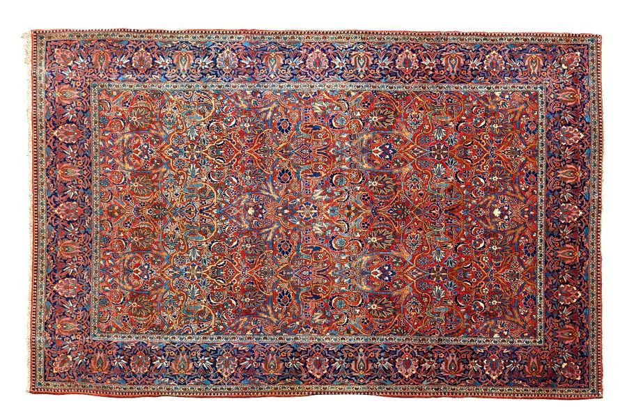 Null Original et fin KACHAN-DABIR (Perse), fin du 19ème siècle (Atelier du célèb&hellip;
