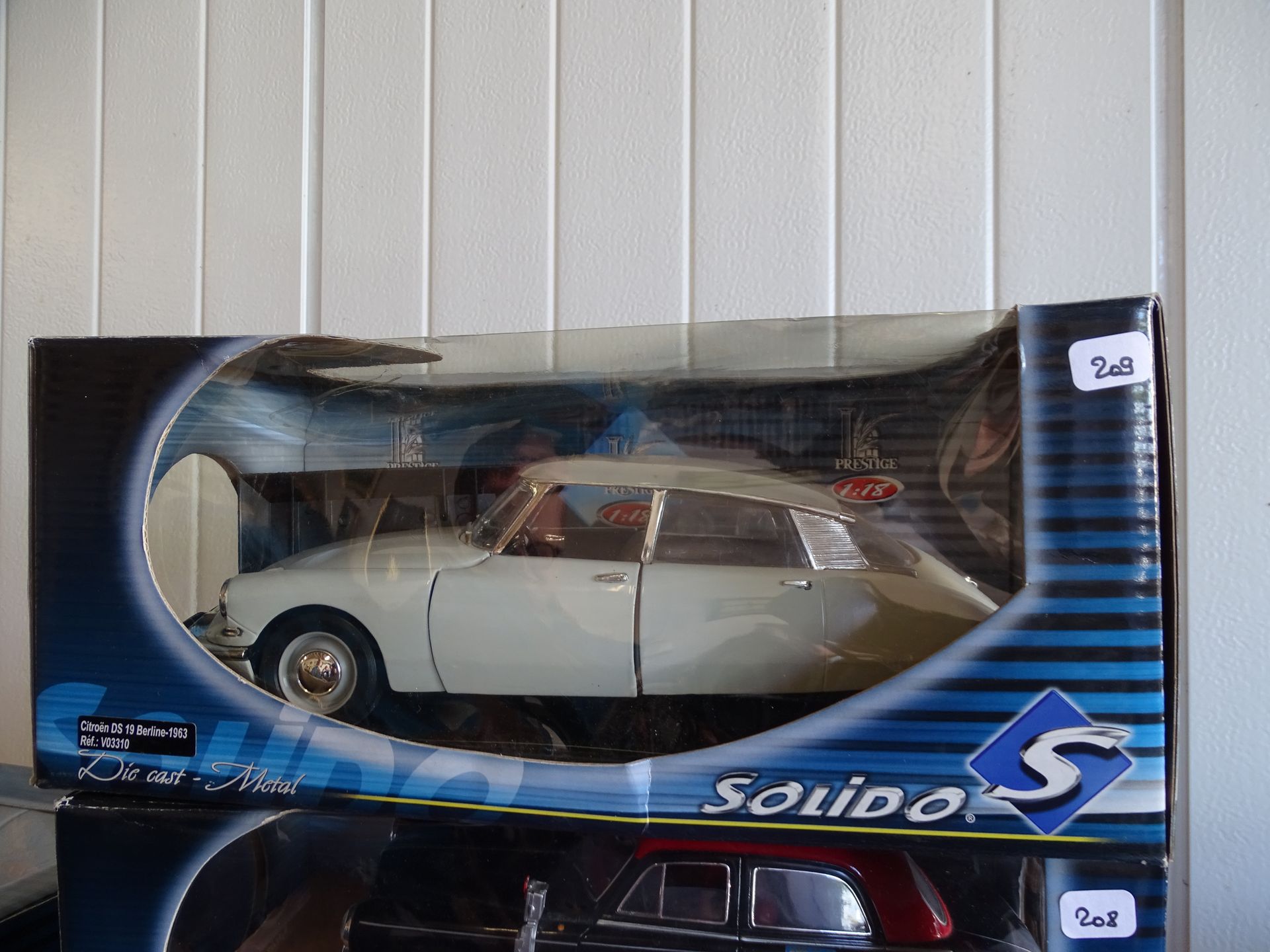 Null Modelo de vehículo 1/18 Citroën DS 19 Berling 1963