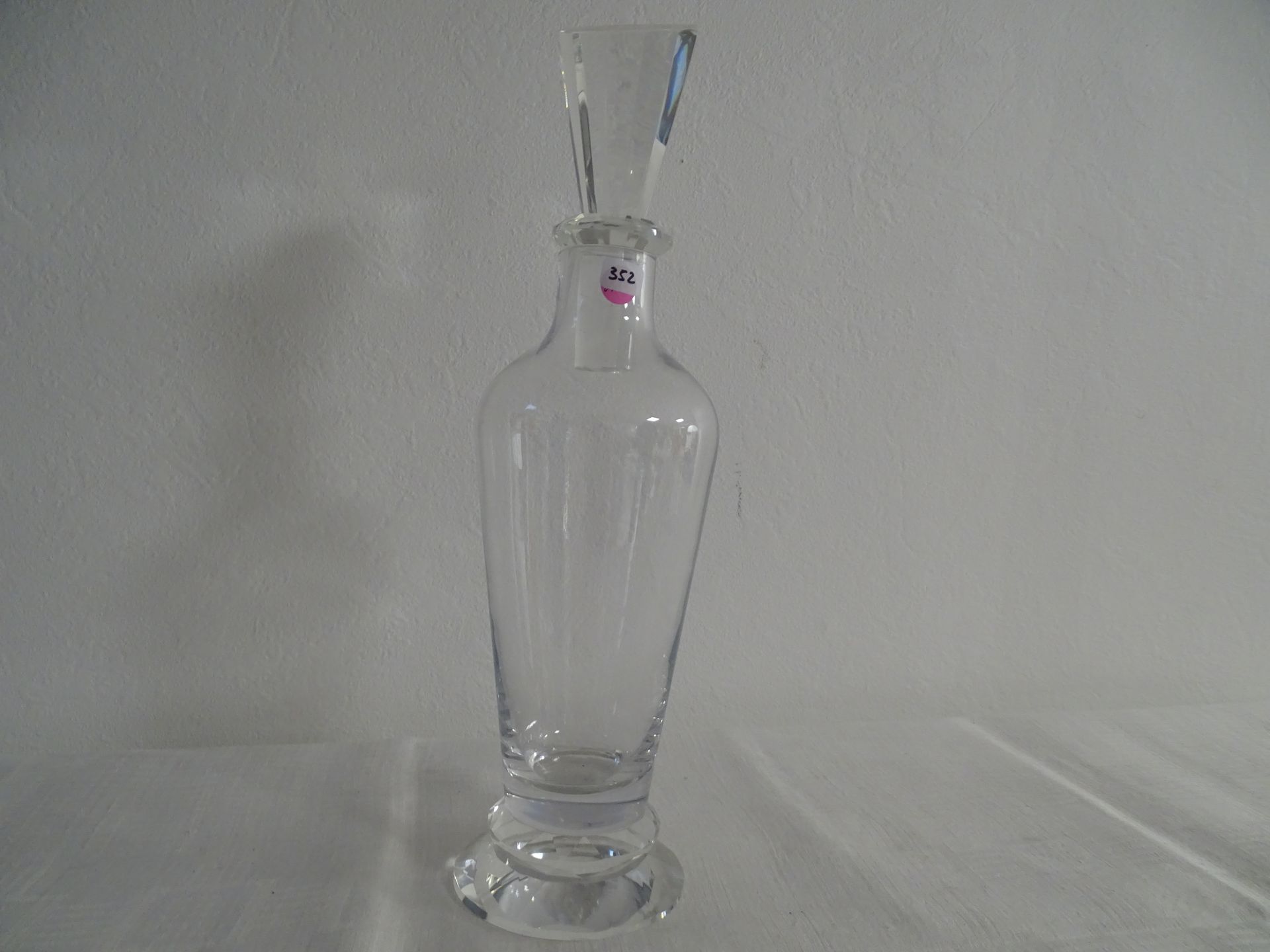 Null Bottiglia di cristallo lavoro circa 1980